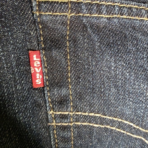 Levi's 505 Jeans Youth 16 Regular 28x28 Blue Straight Leg Medium Wash Denim - Picture 5 of 8